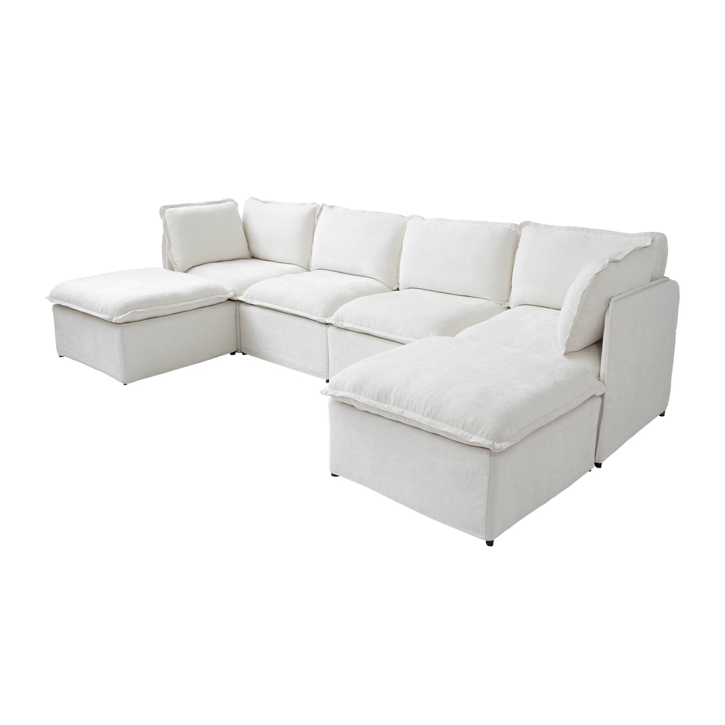 Luna Slim Arm Sofa Set