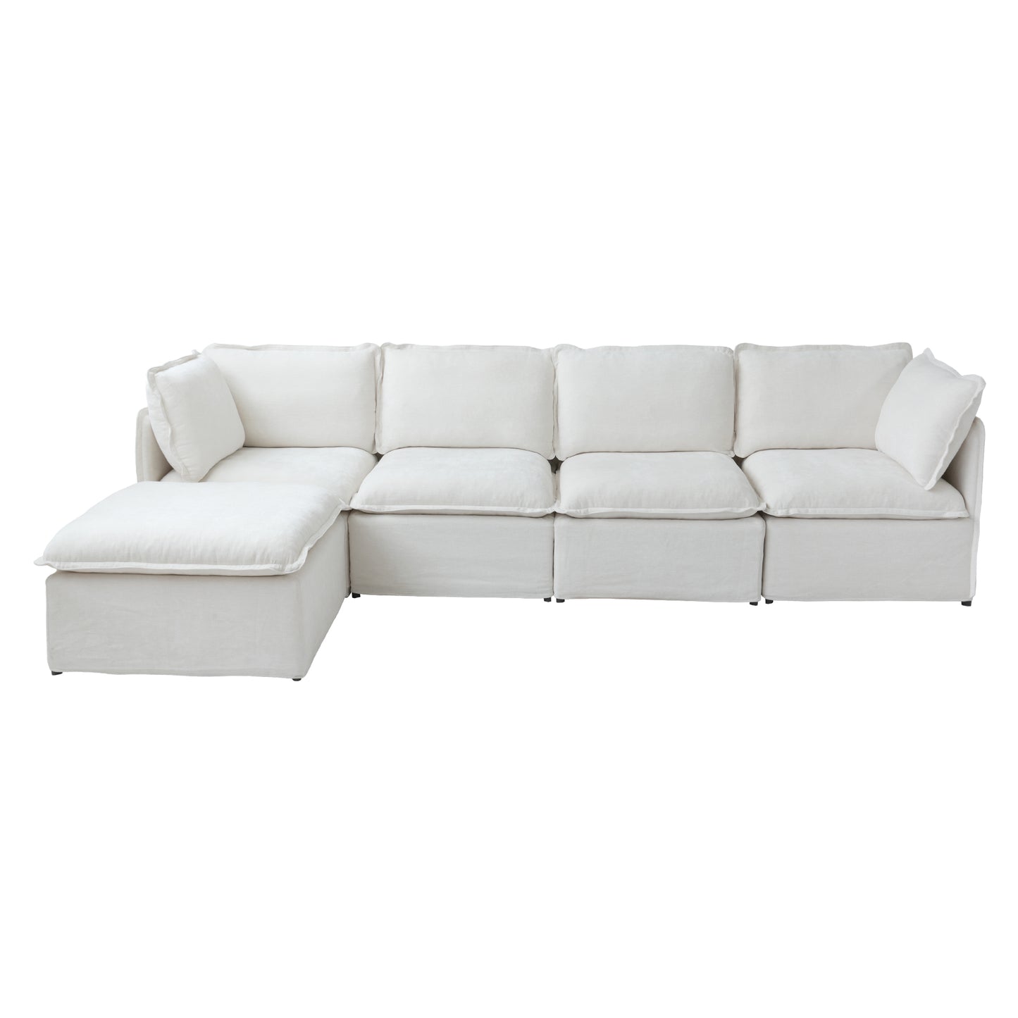 Luna Slim Arm Sofa Set