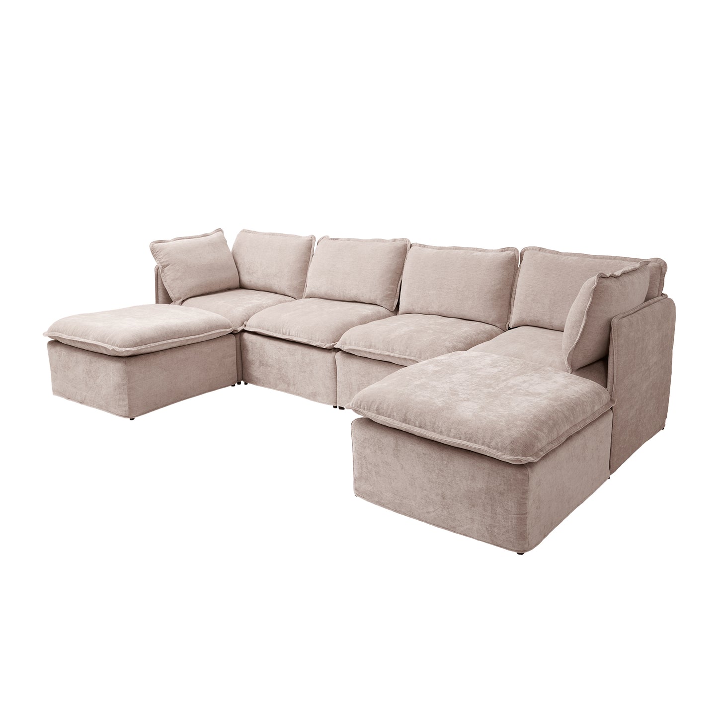 Luna Slim Arm Sofa Set