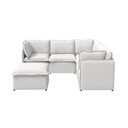 Luna Slim Arm Sofa Set