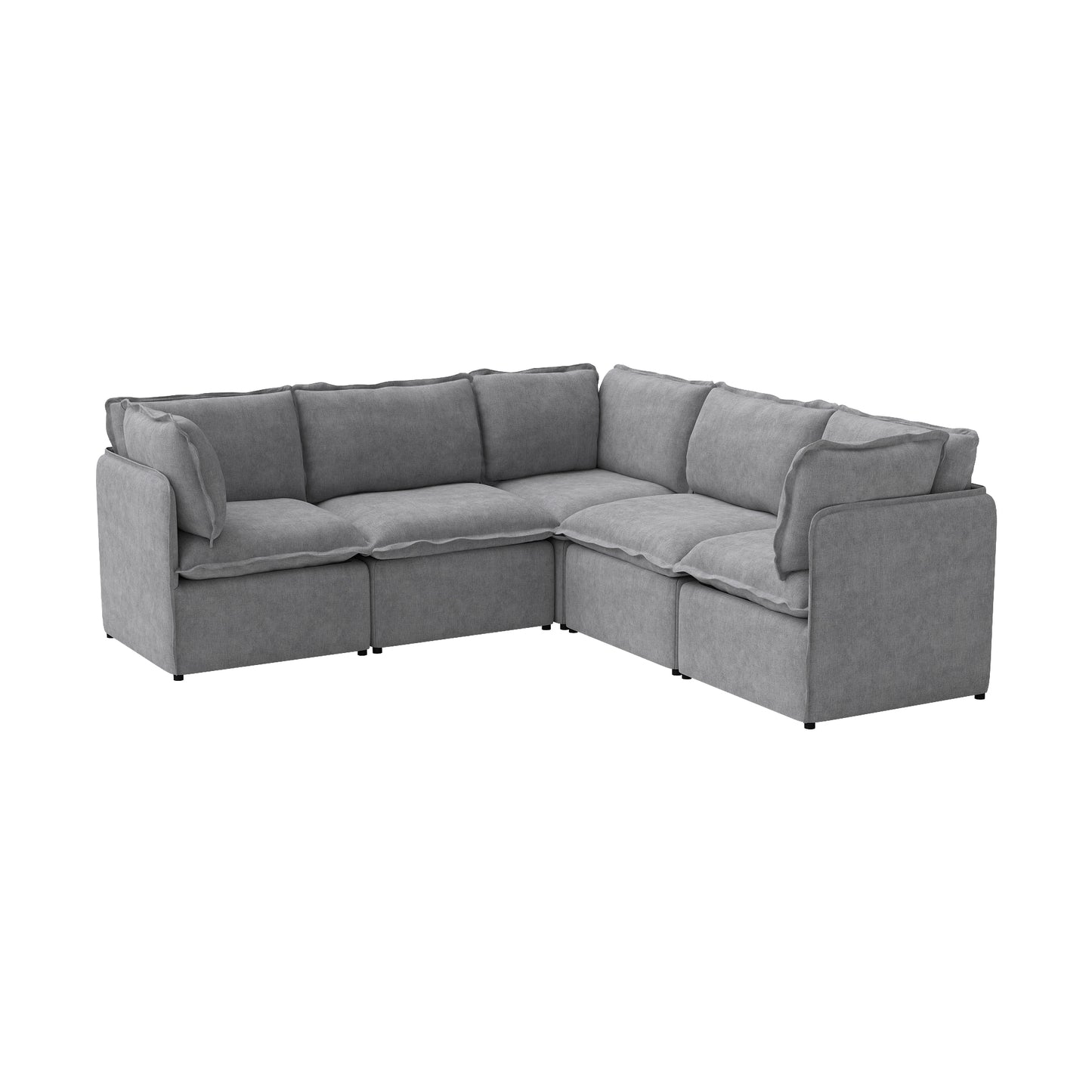 Luna Slim Arm Sofa Set