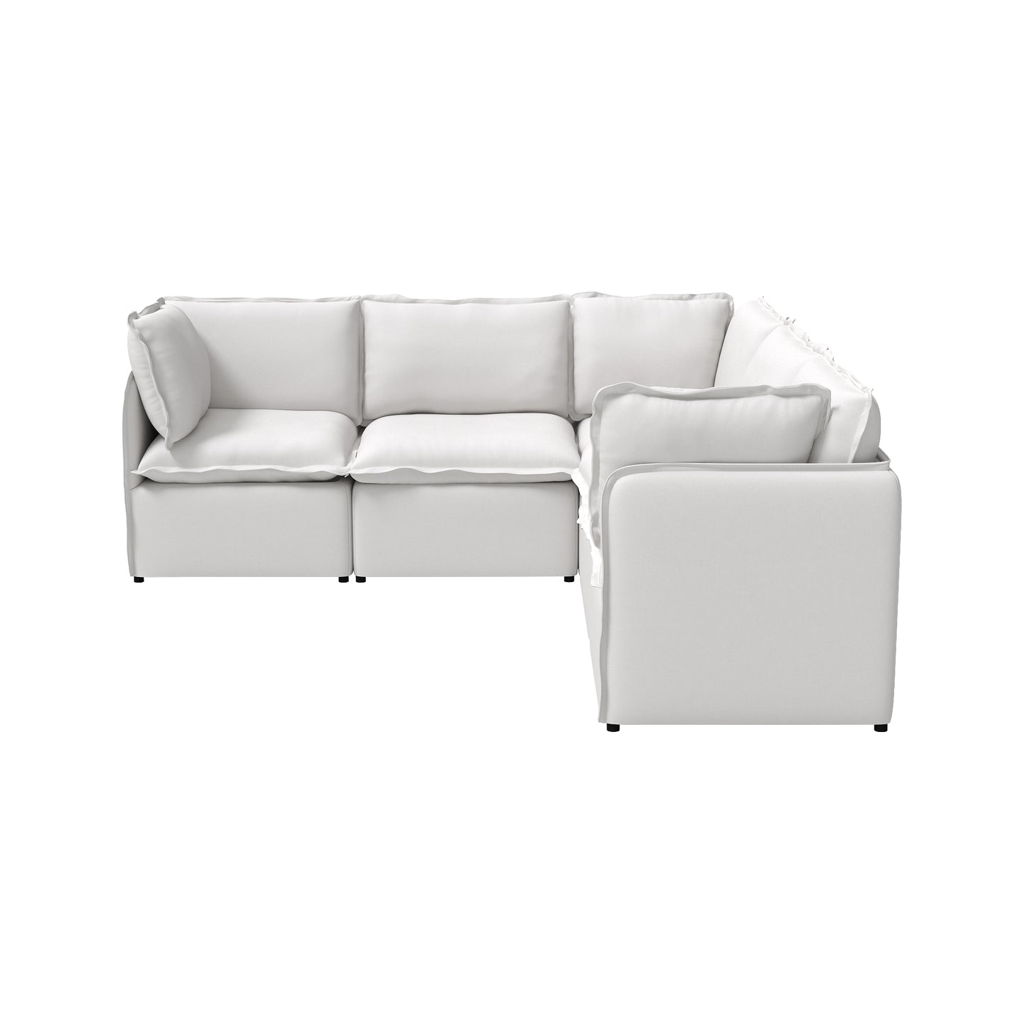 Luna Slim Arm Sofa Set