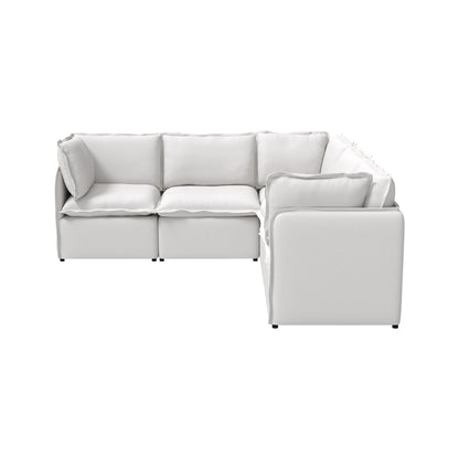 Luna Slim Arm Sofa Set