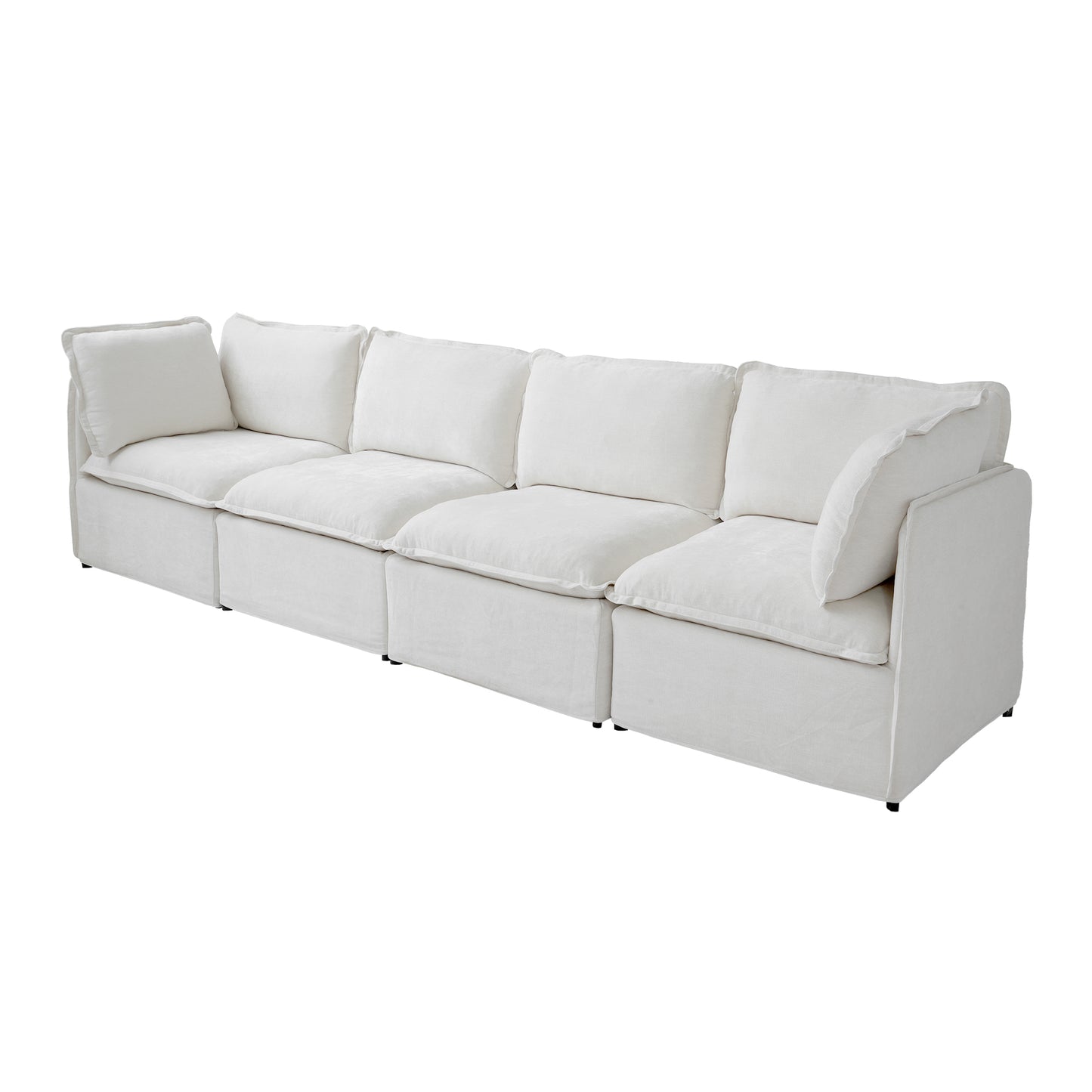Luna Slim Arm Sofa Set
