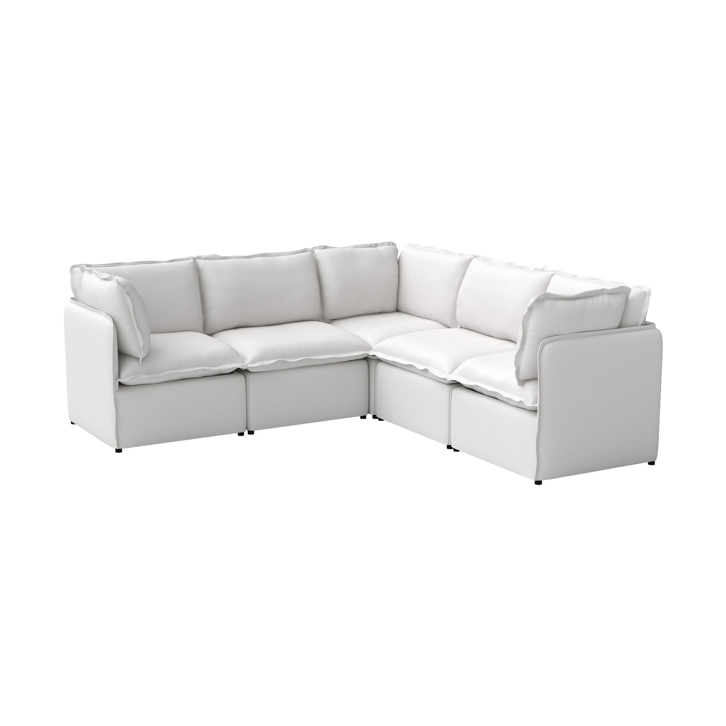 Luna Slim Arm Sofa Set