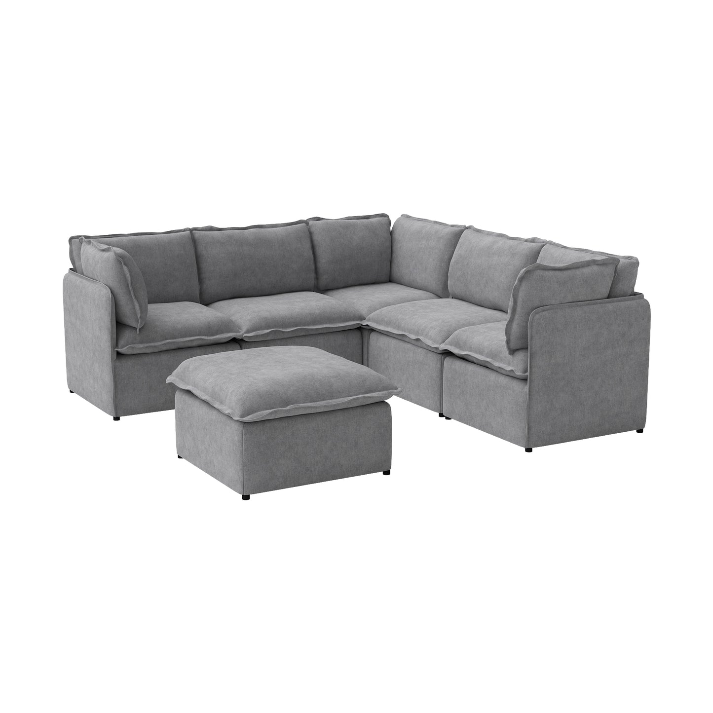 Luna Slim Arm Sofa Set
