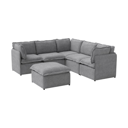 Luna Slim Arm Sofa Set