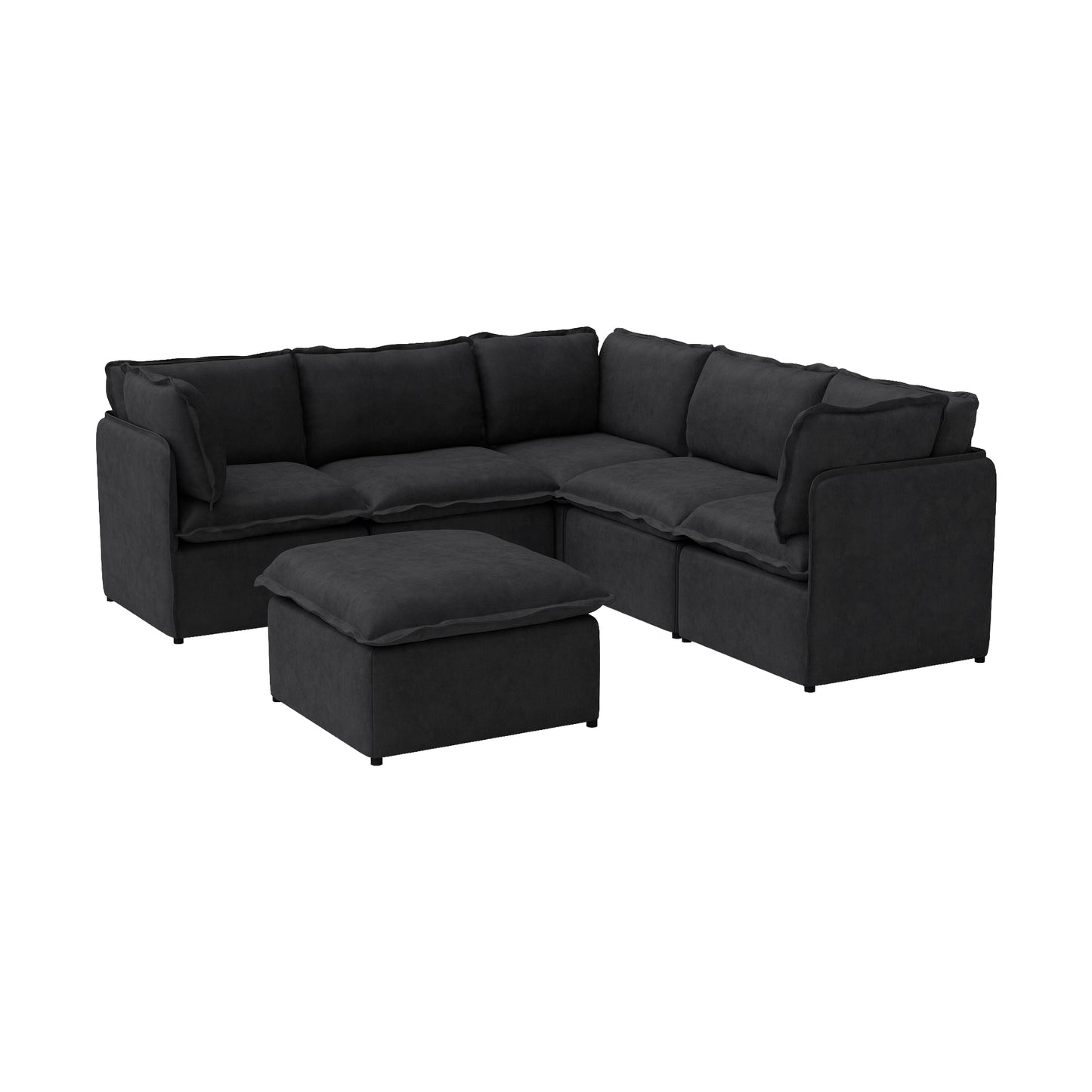 Luna Slim Arm Sofa Set