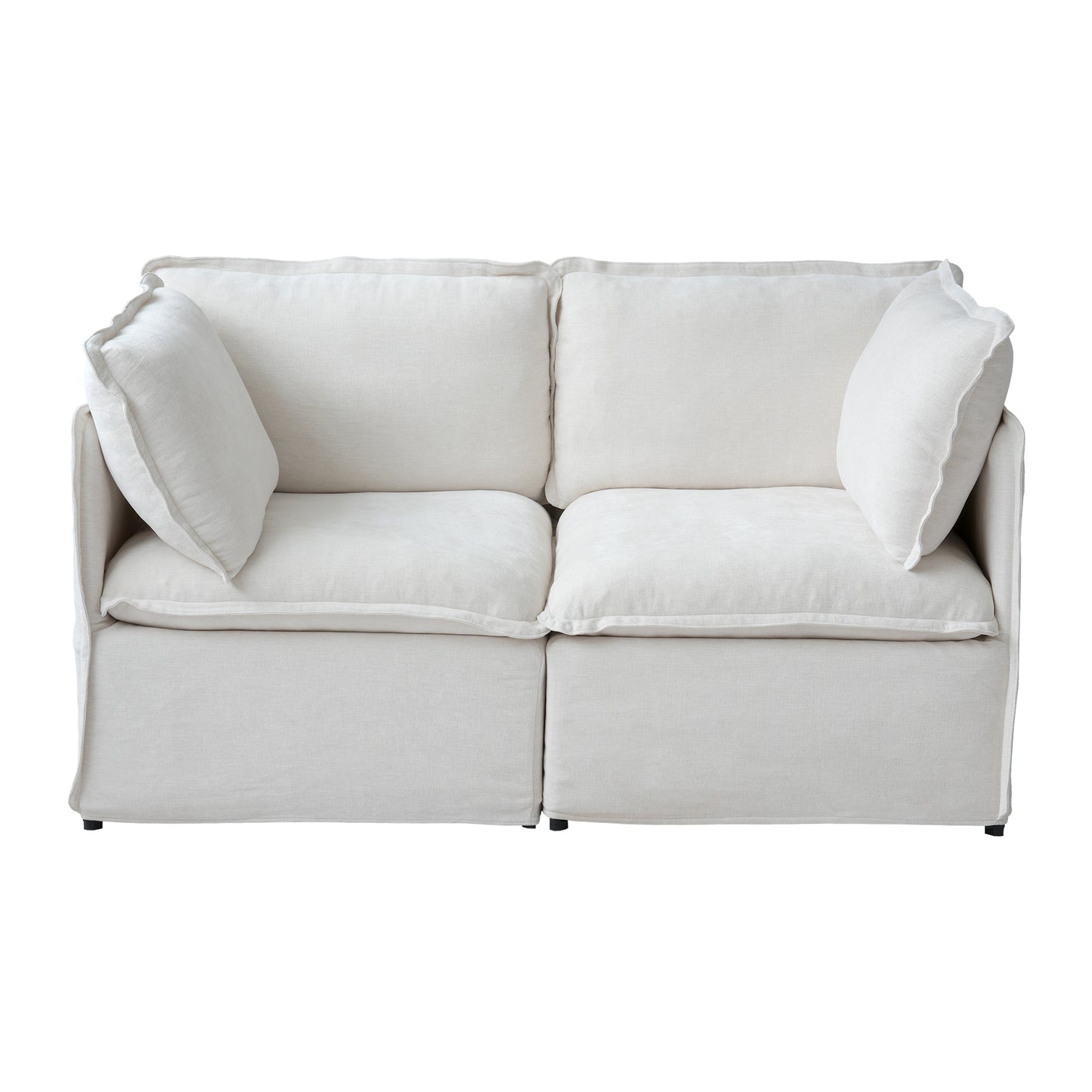 Luna Slim Arm Sofa Set