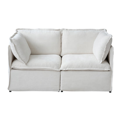 Luna Slim Arm Sofa Set