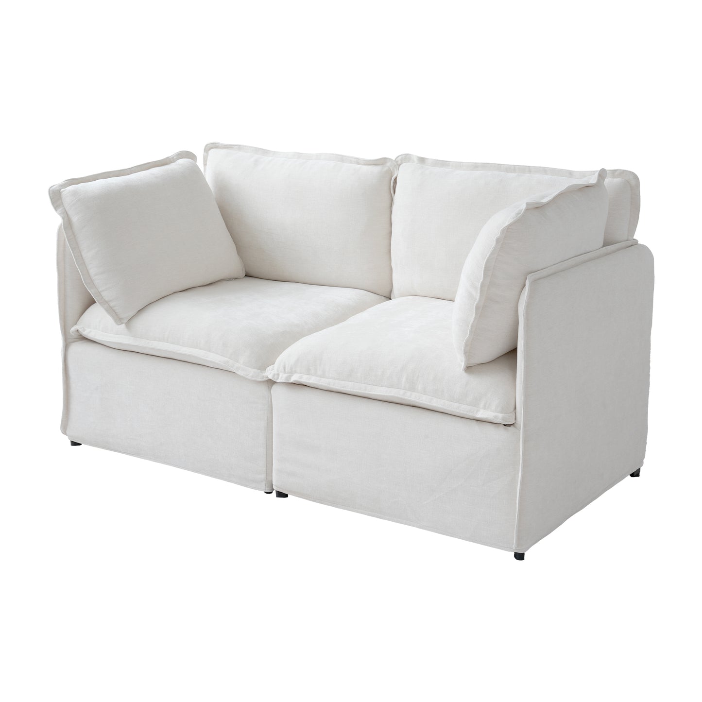 Luna Slim Arm Sofa Set