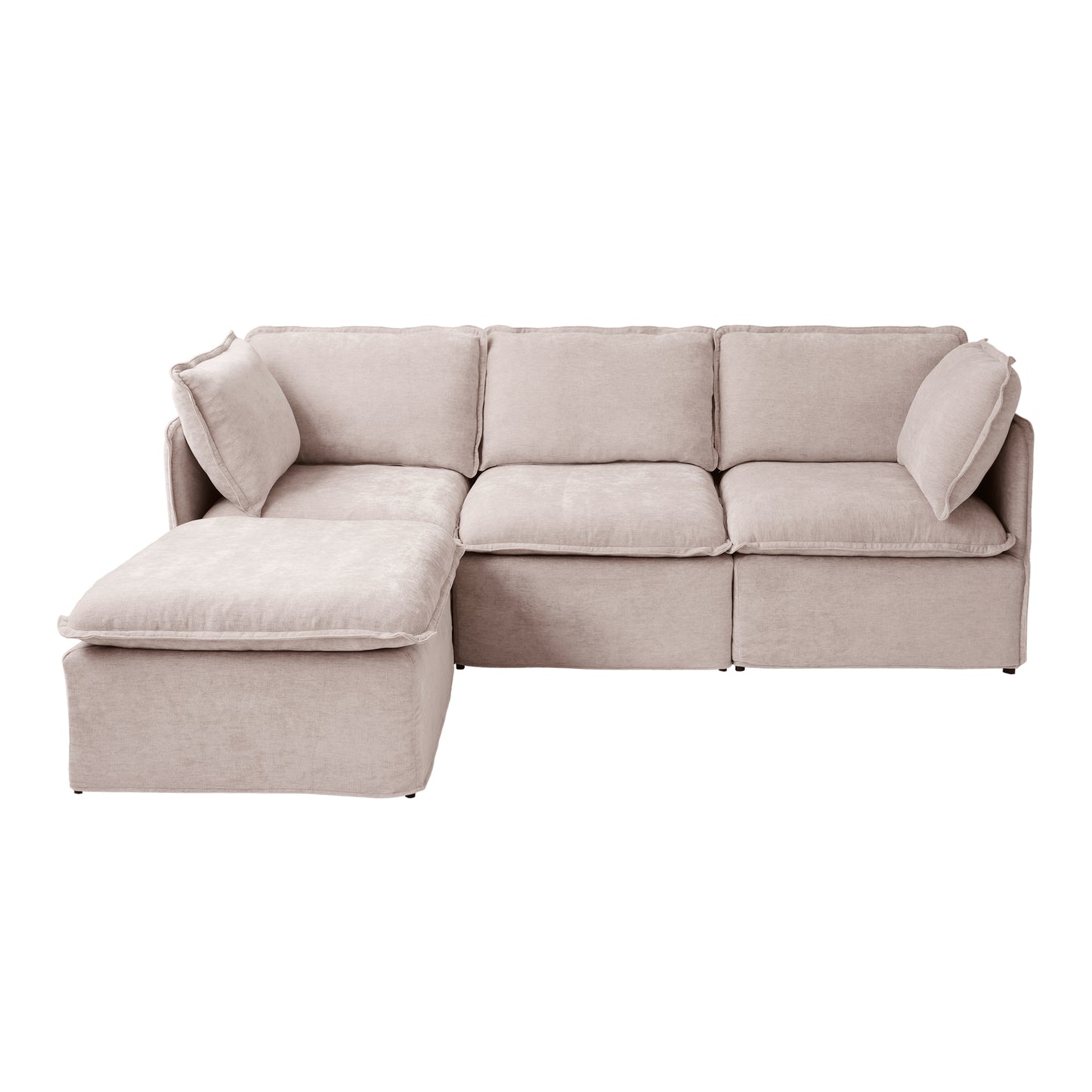 Luna Slim Arm Sofa Set