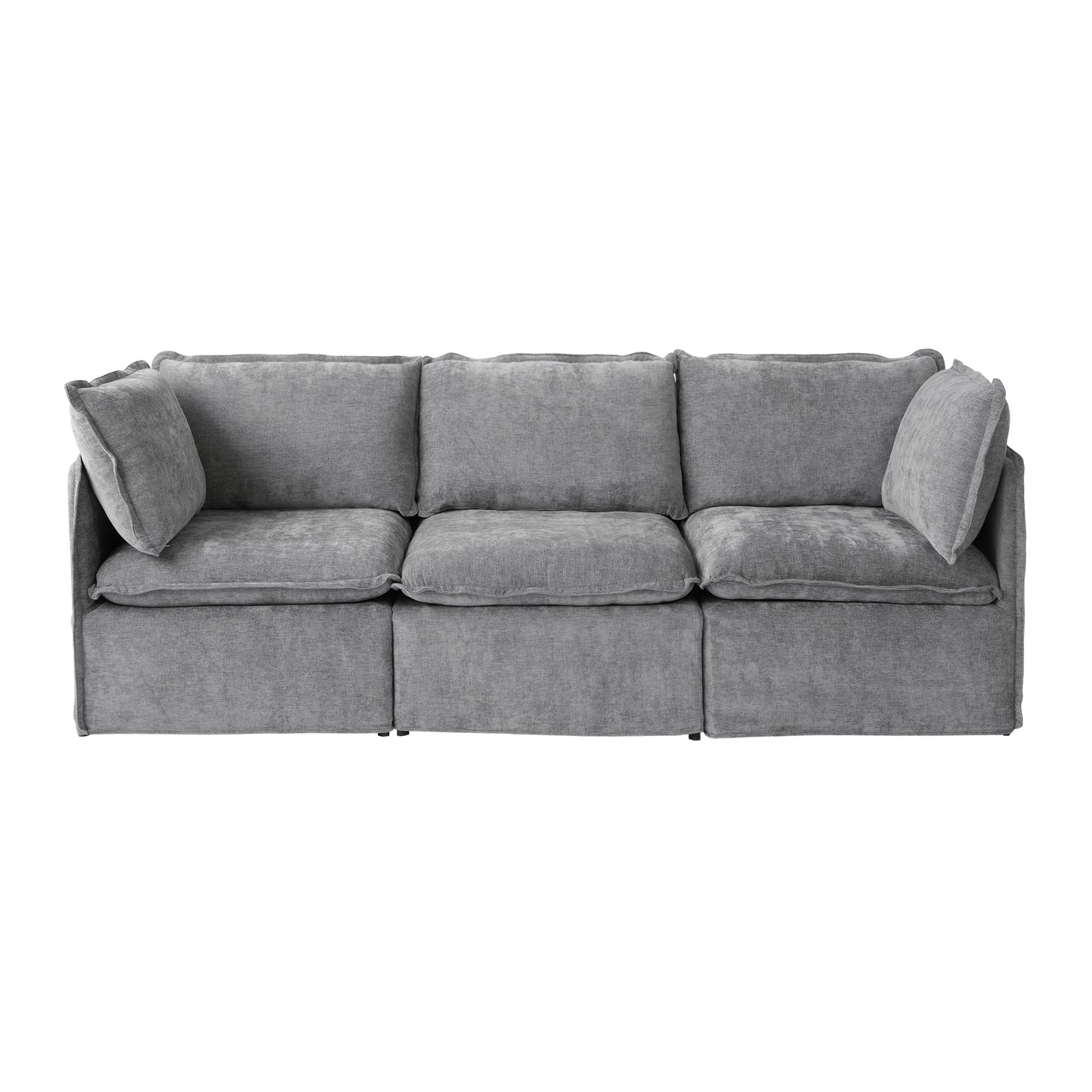 Luna Slim Arm Sofa Set