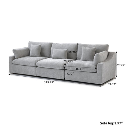 Aden Slope Arm Sofa