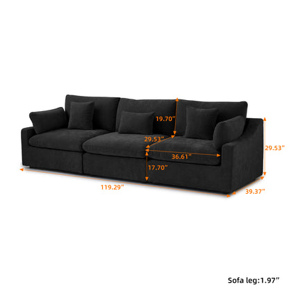 Aden Slope Arm Sofa