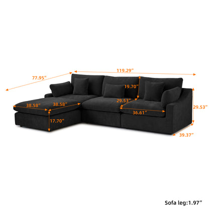 Aden Slope Arm Sofa