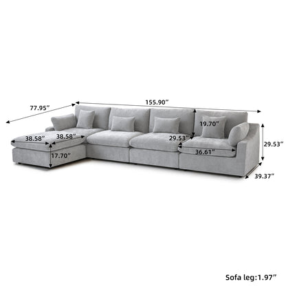 Aden Slope Arm Sofa