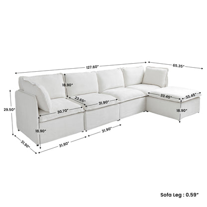 Luna Slim Arm Sofa Set