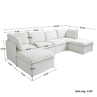 Luna Slim Arm Sofa Set