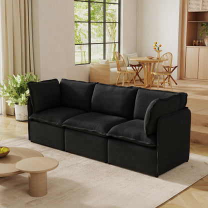 Luna Slim Arm Sofa Set