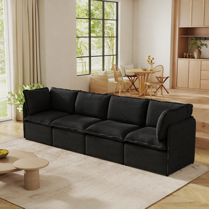 Luna Slim Arm Sofa Set