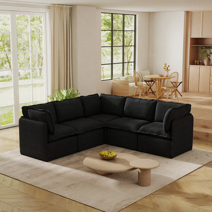 Luna Slim Arm Sofa Set