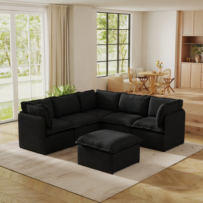 Luna Slim Arm Sofa Set
