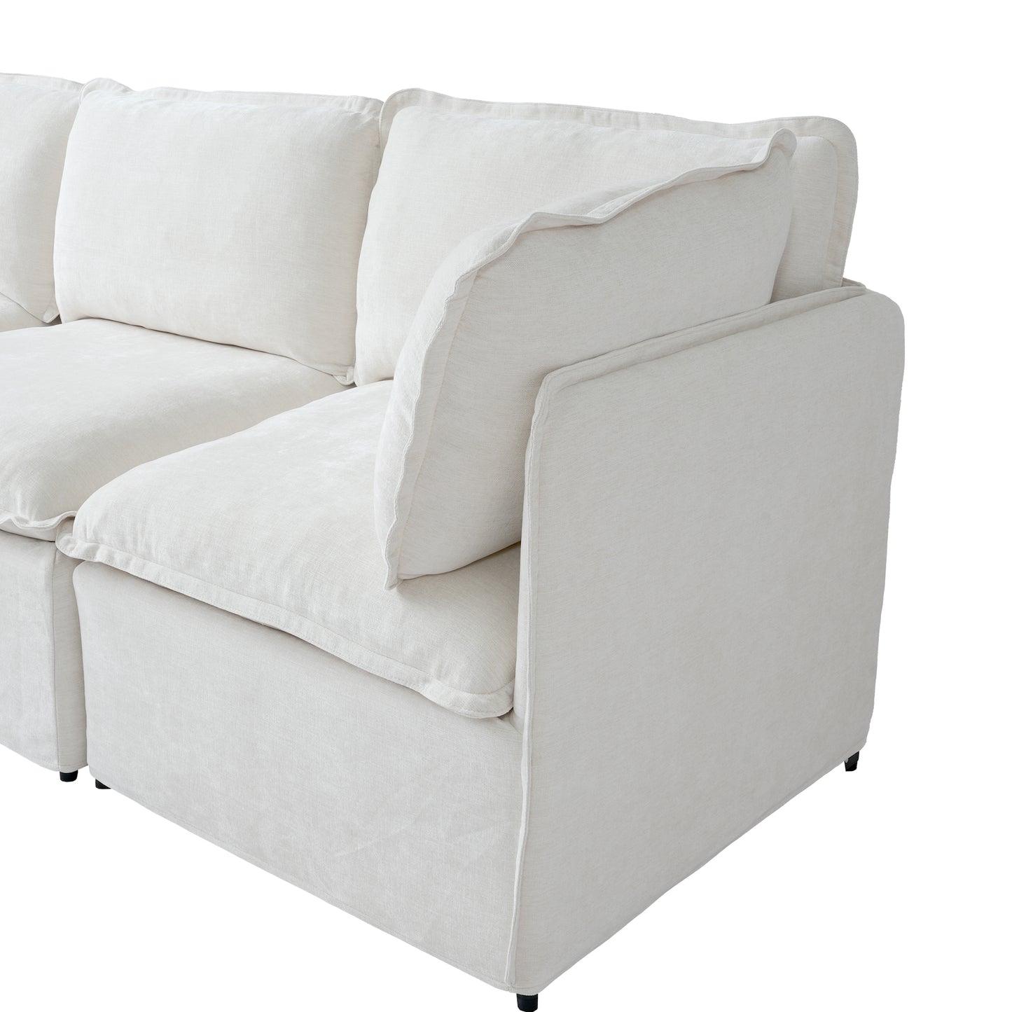 Luna Slim Arm Sofa Set