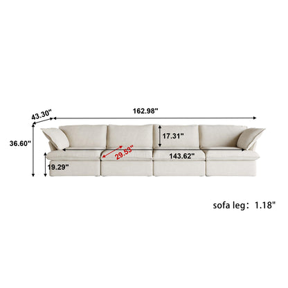 Anora Flare Arm Sofa