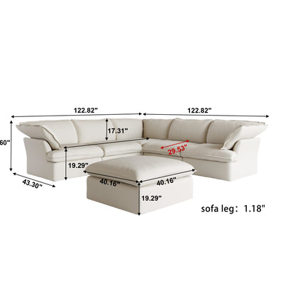 Anora Flare Arm Sofa