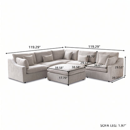 Aden Slope Arm Sofa