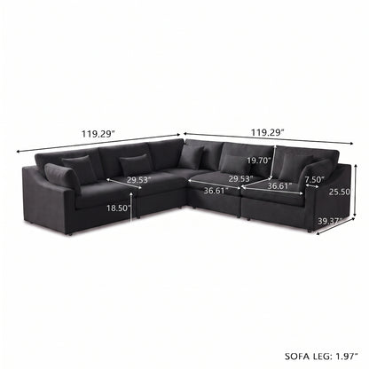 Aden Slope Arm Sofa