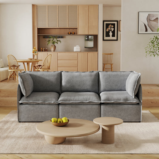 Luna Slim Arm Sofa Set