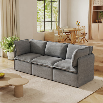 Luna Slim Arm Sofa Set