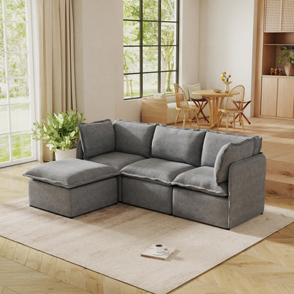 Luna Slim Arm Sofa Set