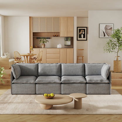Luna Slim Arm Sofa Set