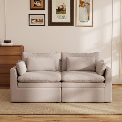 Jemma Track Arm Sofa Set