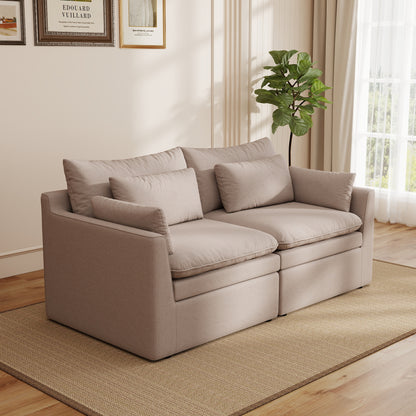 Jemma Track Arm Sofa Set