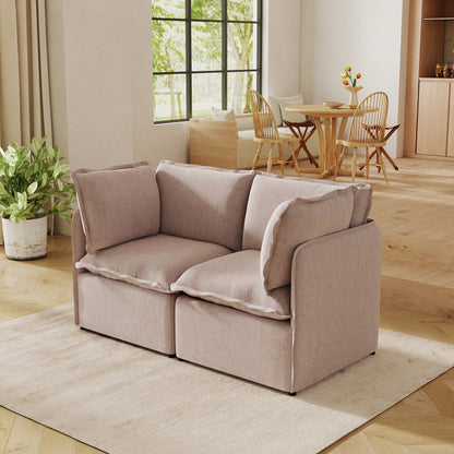Luna Slim Arm Sofa Set