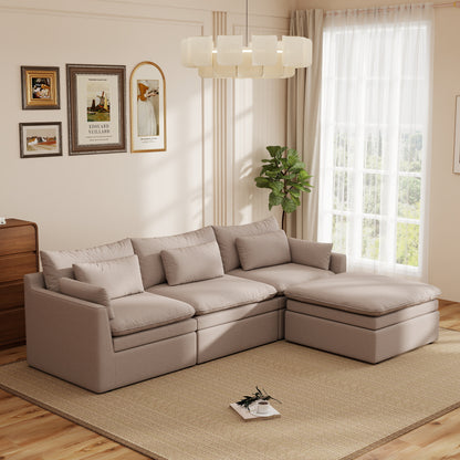 Jemma Track Arm Sofa Set