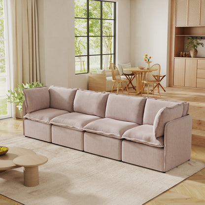 Luna Slim Arm Sofa Set