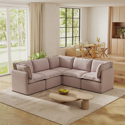Luna Slim Arm Sofa Set