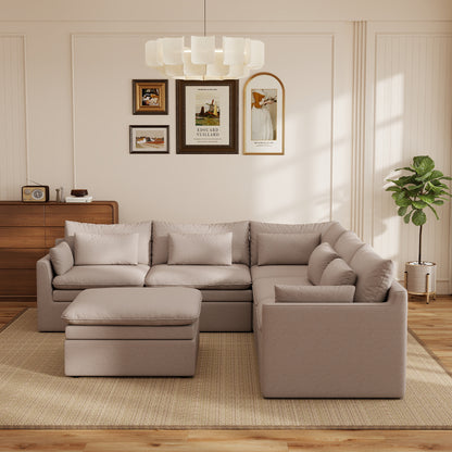 Jemma Track Arm Sofa Set