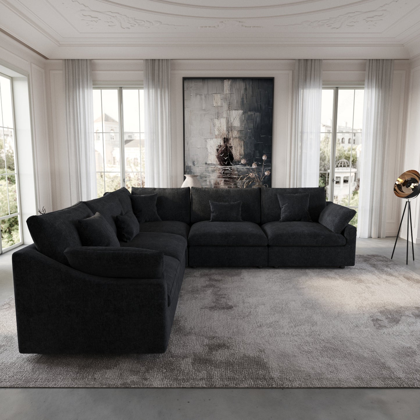 Aden Slope Arm Sofa
