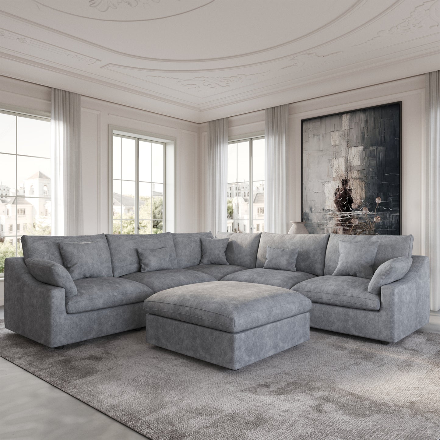 Aden Slope Arm Sofa