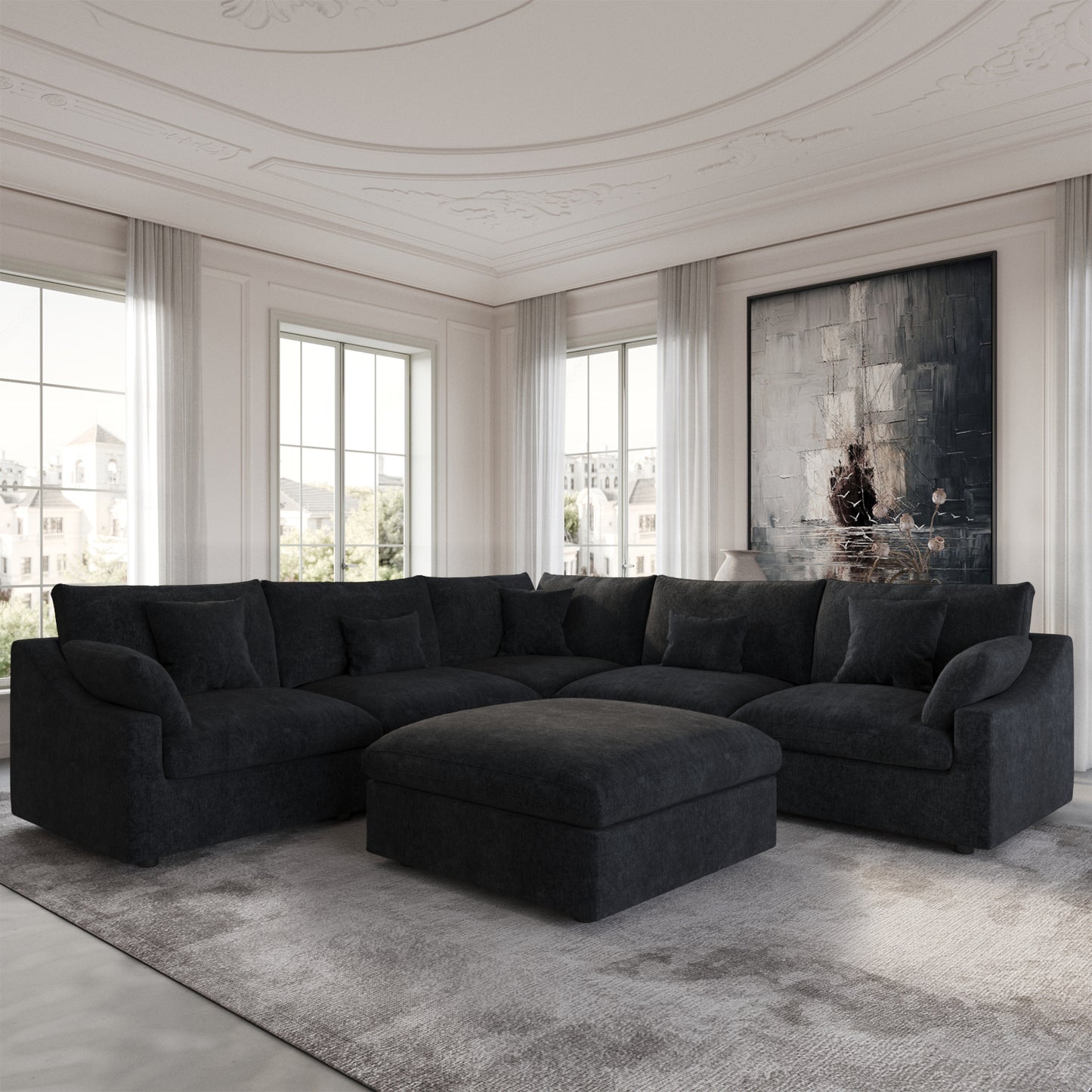 Aden Slope Arm Sofa