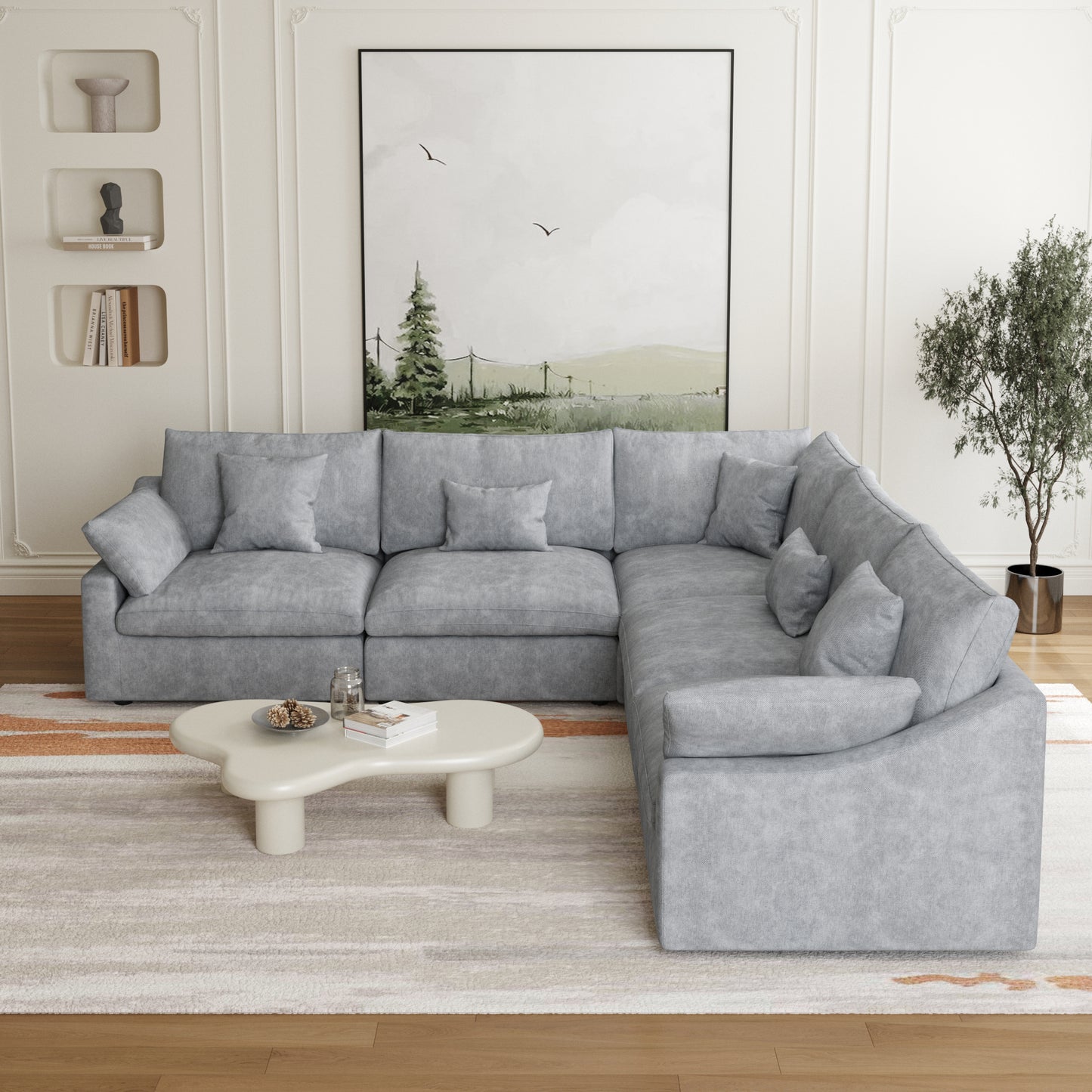 Aden Slope Arm Sofa