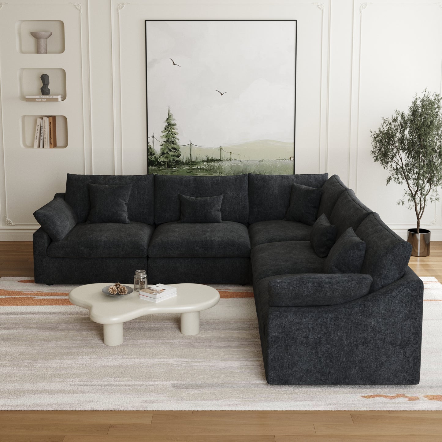 Aden Slope Arm Sofa