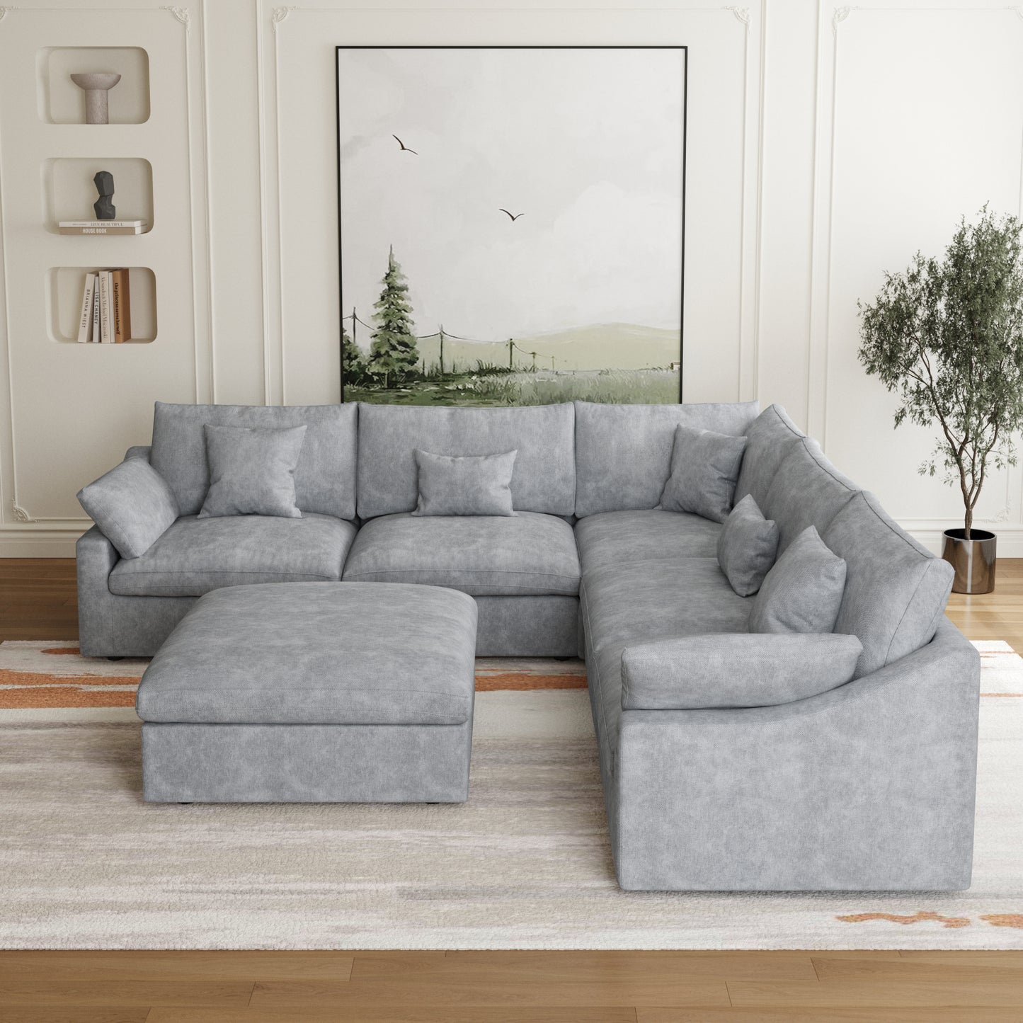 Aden Slope Arm Sofa