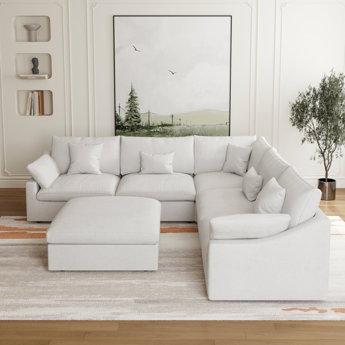 Aden Slope Arm Sofa